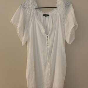 Wishlist Sz L White Dress